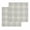 Blue, Gray, White, variant on Buffalo Plaid Kitchen Dish Towels for Drying Dishes Set of 2, Slate Gray Farmhouse Gingham Striped Waffle Weave Microfiber Hand Tea Bathroom Towels Quick Dry & Absorbent Towel 15.7x23.6