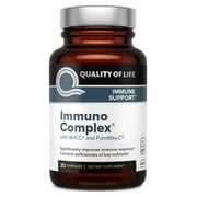 Premium AHCC Complex  ImmunoComplex Includes AHCC Mushroom Extract, Vitamin C, Vitamin D3, Copper, Zinc
