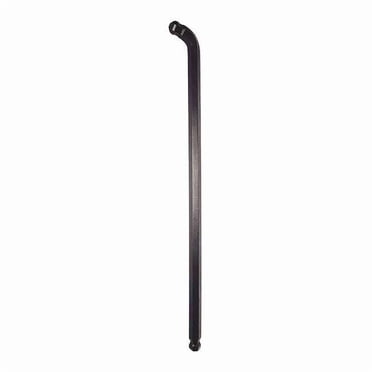 SAE Plain Double-Ball-Hex Key Hex Key, .050" Tip Size, 3 3/32 in Long, 1/4 in Short 19203