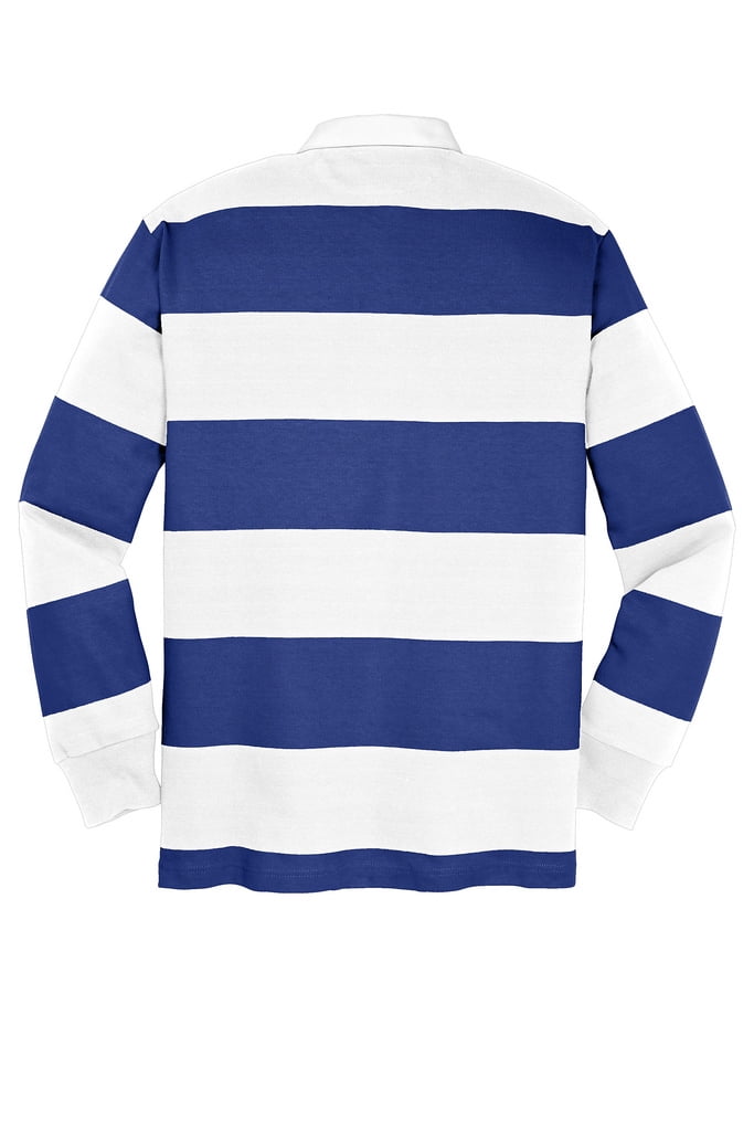 Mato & Hash Classic Long Sleeve Rugby Polo - MH - True Navy
