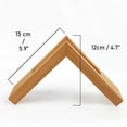 thumbnail image 4 of xinxixnxx Rustic Wooden Napkin Holder Napkin Rack Stand for Kitchen Restaurant Picnic, 4 of 9