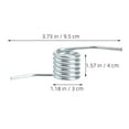 thumbnail image 2 of TABLZONE 6Pcs Horizontal Jack Handle Return Spring Steel Replacement for 3 Ton Hydraulic Jack, 2 of 8