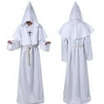 thumbnail image 5 of FUZHIQ Men & Women Tunic Hooded Robe Halloween Cos Robe Cloak Cape, 5 of 5