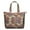 Orange Ethnic Rhombus, variant on Orange Geometric Diamond Cross Pattern Travel Tote Bags for Women Carry On,Large Weekender Bags for Women Travel,Multi Functional Duffle Bag for Work,Shopping,Sports
