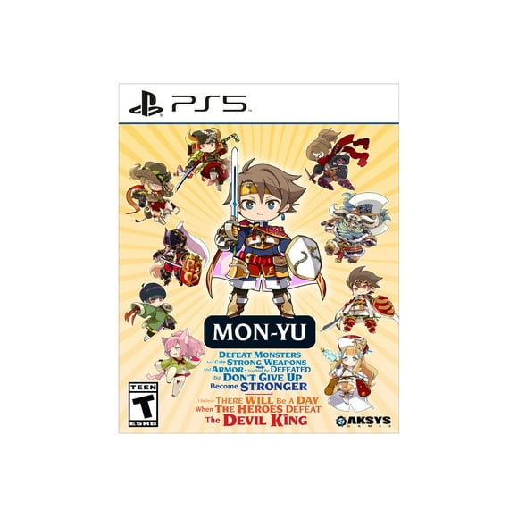 Mon-Yu Defeat Monsters And Gain Strong Weapons And Armor. You May Be Defeated, But Don't Give Up. Become Stronger. I Believe There Will Be A Day When The Heroes Defeat The Devil King - PlayStation 5 – – – – – – – – – – – – – – – –