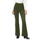 thumbnail image 2 of Pincandy Women's Solid Color Stretch Denim Leggings - 2 Pockets, Loose Wide Leg Fit, Perfect for Gym, Workout & Casual Wear, 2 of 7