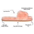 thumbnail image 3 of Journee Collection Womens Dawn Comfort Insole Slip-on Slide Open Toe Slippers, 3 of 7