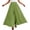 Light Green, variant on BUWTTER Womens Pants Casual Wide Leg Palazzo Elastic Waist Flowy Boho Linen Blend Comfortable Trousers Womens Slacks for Work Army Green M