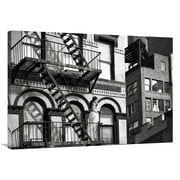 Global Gallerys TriBeCa Beauty, NYC by Lauren Julian Stretched Canvas Wall Art