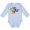 AE-Light Blue, variant on Future Artist with Paints Boys or Girls Long Sleeve Baby Bodysuit