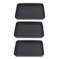 thumbnail image 2 of Shoe Tray  Plastic Space Saving 3 Interlocking Design Wide Application Stable Boot Tray for Home Office Hotel, 2 of 7