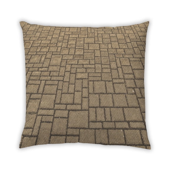 Ahgly Company Indoor Square Contemporary Throw Pillow, 18 inch by 18 inch