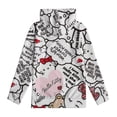 thumbnail image 2 of Hello Kitty Hooded Hoodies for Girls Boys, Kids Pullover Hooded with Pocket, Casual 3D Print Long Sleeve Sweatshirt Hoodies, 2 of 6