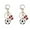 C, variant on Soccer Keychain bag charms for handbags purse charms backpack keychain aesthetic keychain soccer key chains for boys