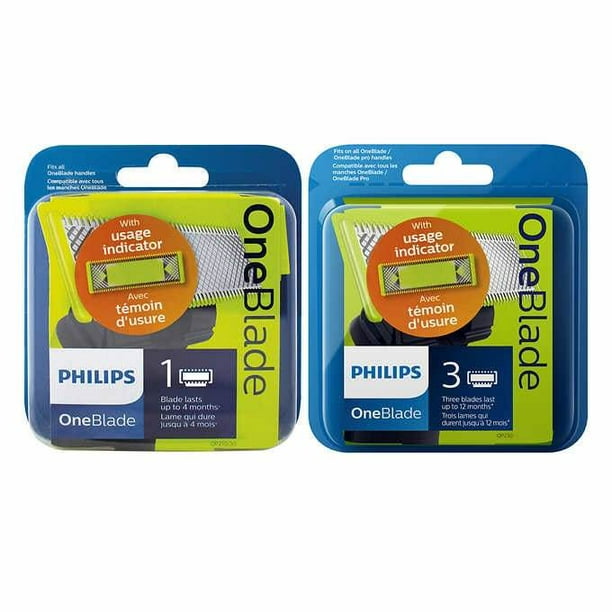 Lame de rechange Philips OneBlade, paquet de 4 