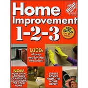 Pre-Owned Home Improvement 1-2-3 (Hardcover 9780696238505) by Better Homes & Gardens