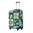 thumbnail image 2 of Easygdp Lemon and Leaves Print Elastic and Washable Suitcase Protective Cover with Hidden Zipper Fits 18-32 inch Luggage -X-Large, 2 of 9
