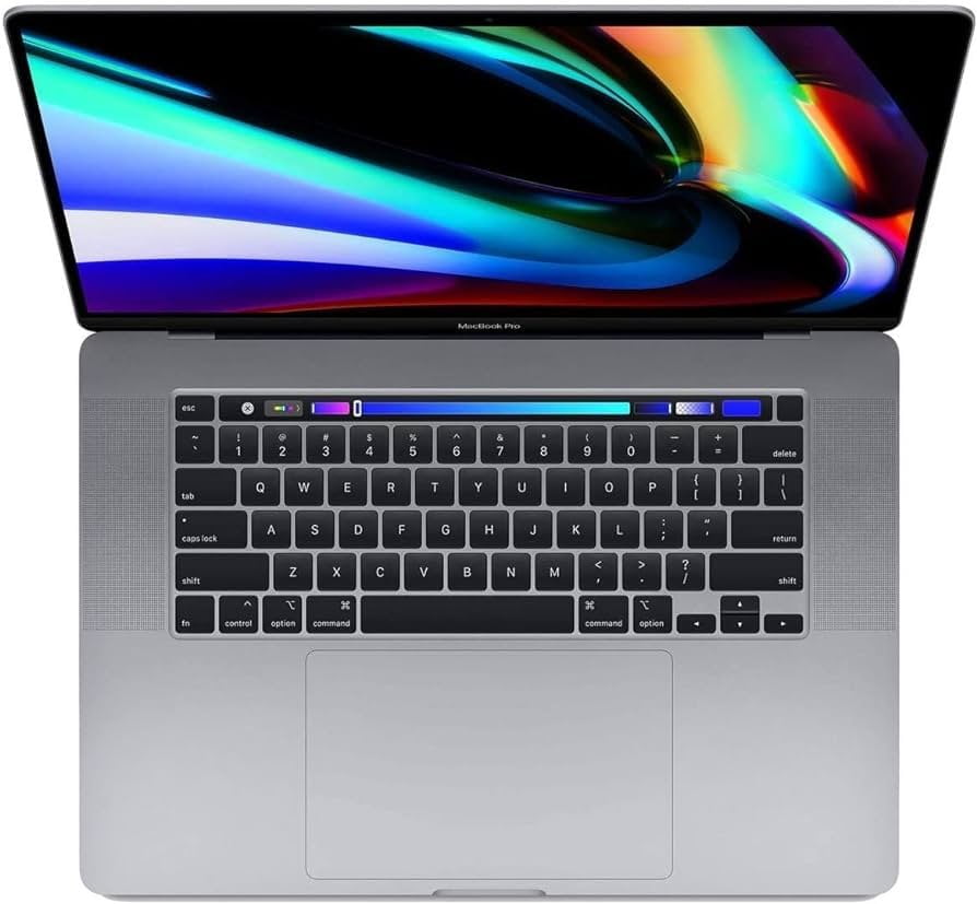 Restored Apple MacBook Pro MVVL2LL/A - 16" Intel Core i7 Hexa-Core 32GB RAM 512GB Storage - Space Gray (Refurbished)