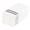 Silver / 2000 Count, variant on Luxenap Rectangle Gold Striped White Paper Linen-Feel Guest Towel / Napkin - Air Laid - 15 3/4" x 8" - 2000 count box