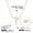 JDN0201316, variant on ‌Elegant Gold-Plated Necklace Featuring Petal-Shaped Crystal Cluster & Suspended Lustrous Pearl‌