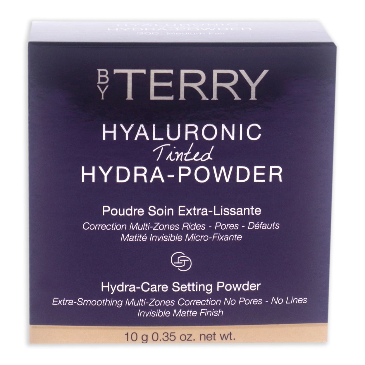 Hyaluronic Tinted Hydra-Powder - 300 Medium Fair by By Terry for Women - 0.35 oz Powder