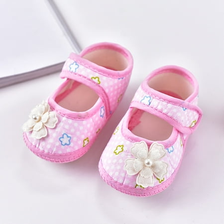 

Toyella Spring And Autumn Velcro Baby Shoes Cute Children s Single Shoes Pink 11