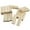 Yellow, variant on Ortofally 20 Wood Place Holders Rustic Table Holders Wood Photo Holders Sign Stand for Wedding Party Table Name Photo Picture Sign Label