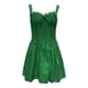 thumbnail image 2 of Vestido liso con lazo francés para mujer: falda clásica, adorable y elegante para el día a día, el trabajo o salir por la noche, tallas S-XL, 2 of 7