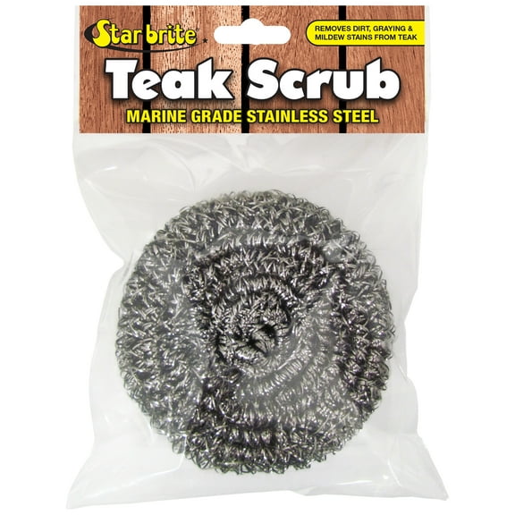 Star brite Marine Grade Stainless Steel Teak Scrub