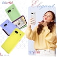 thumbnail image 5 of KOMI for Google Pixel 7a Case, Silicone Phone Case with 2 Screen Protector, Soft Anti-Scratch Microfiber Lining, Full Body Shockproof Slim Cover Support Wireless Charging, White, 5 of 5
