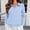 A1_Light Blue, variant on Sillenn Womens Long Sleeve Polo Shirts Loose Fit Collared V Neck Golf Tunic Tops Soft Lightweight Dressy Casual Work Office Blouses Plus Size Stretchy Business Casual Trendy Fall Outfits Black S