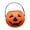 A-1PC, variant on Halloween Pumpkin Buckets with Handles - Trick or Treat Candy Collection Pails for Kids Halloween Party Supplies - Portable Pumpkin Shaped Containers for Candy Storage and Decor