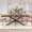 Brown, variant on 55 to 71 Inch Retro Rectangular Extendable Dining Table, Grey Stretch Table with Storage Box for Dining Room, Kitchen, Living Room, Brown