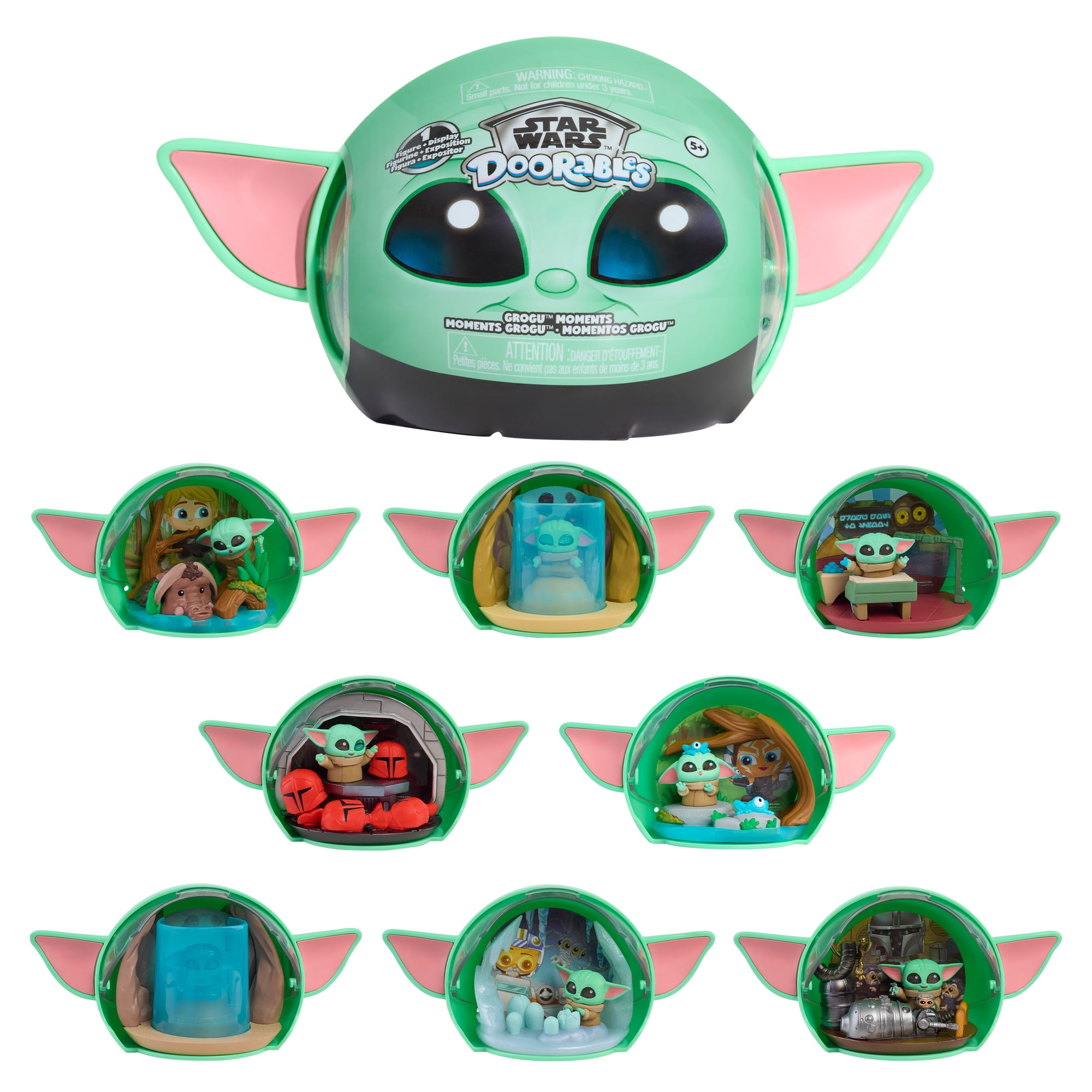 Star Wars™ Doorables Grogu Collector Capsule, Mystery Capsule Collectible Display Surprise, for Fans, Collectors and Kids age 5 up