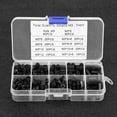 thumbnail image 4 of 300Pcs Standoff Vis M3 Nylon Vis Écrou Hexagonale Mâle-Femelle Ensemble Kit d'Assortiment avec Boîte de Rangement, Noir, 4 of 8