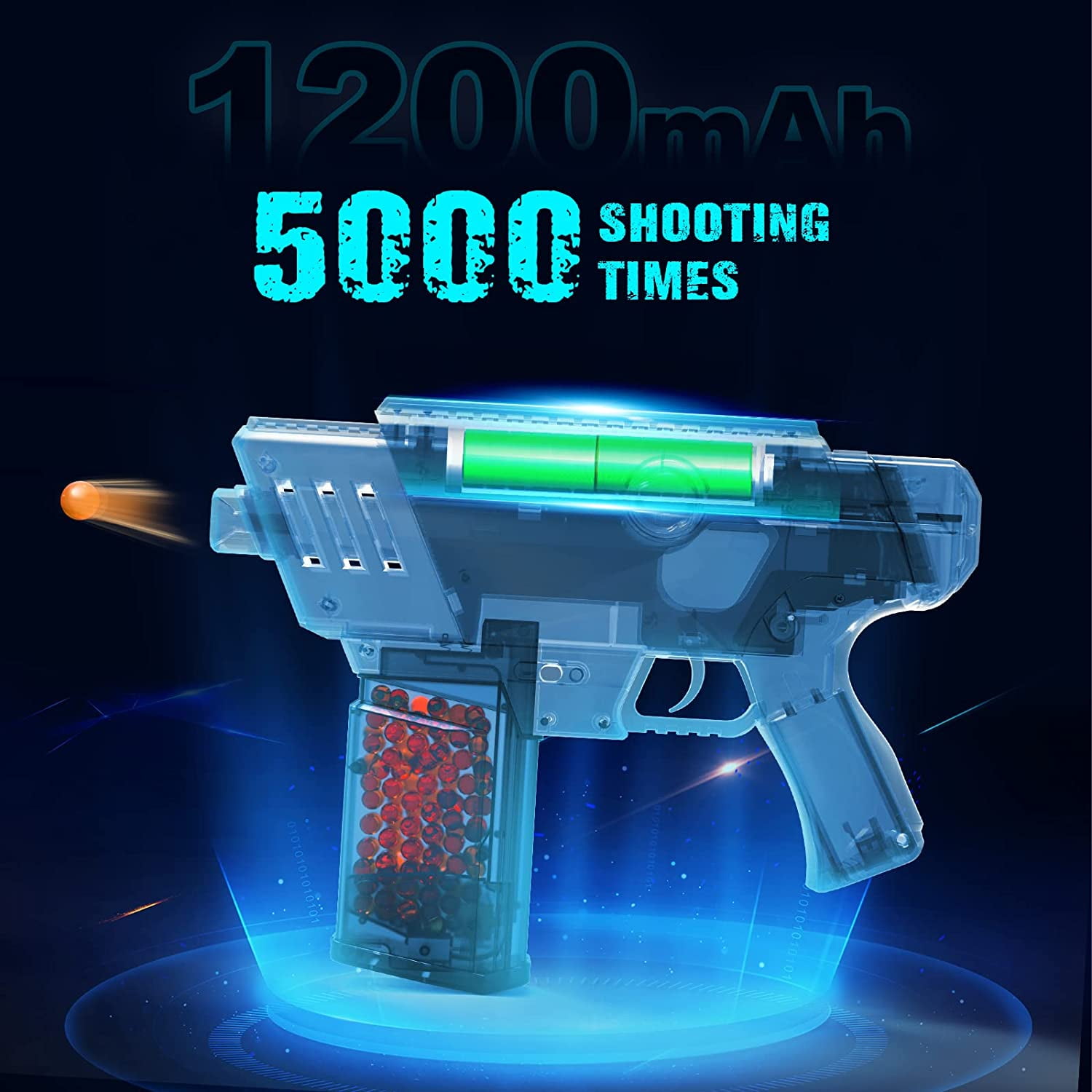 Buy UnlocX Gel Ball Blaster Kit Fully Automatic Rechargeable Water