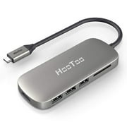 HooToo USB C Hub, 6 in 1 USB C Type-C Hub Adapter, 4K USB C to HDMI, 100W PD Charging Port, for MacBook/iPad XPS and More