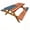 American Flag, variant on 5FT American Flag Picnic Table Cover with Bench Covers Set 4th of July Waterproof Windproof Camping Rectangle Tablecloths with Elastic Fitted Picnic Table Cover for 4th of July Outdoor Decor