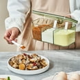 thumbnail image 6 of Vikakiooze Transparent Multi Compartment Dispenser Seasoning Jar Household Seasoning Condiments MSG Seasoning Box Shaker Kitchen Seasoning Jar Storage Box, 6 of 6