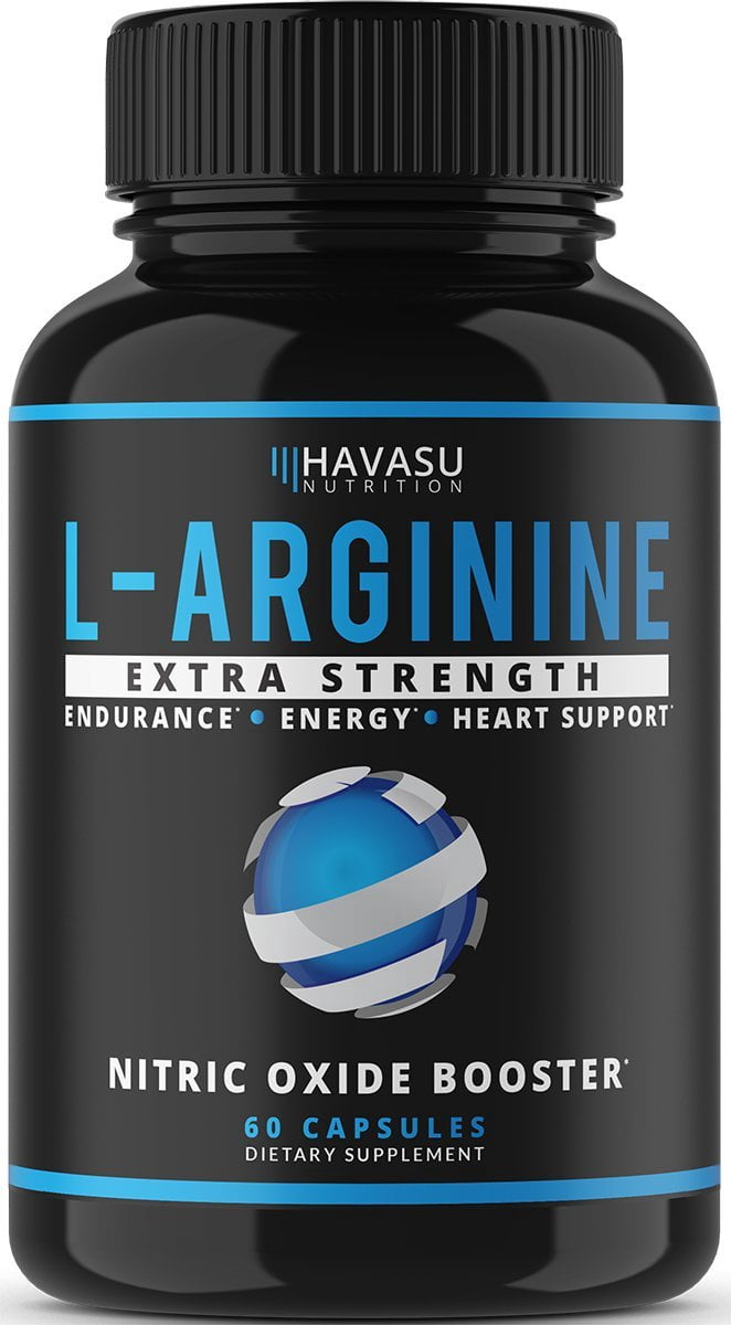 Extra Strength L Arginine 1200mg Nitric Oxide Supplement For