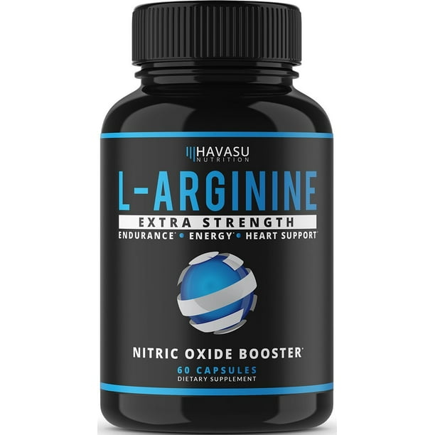 Extra Strength L Arginine 1200mg Nitric Oxide Supplement for Muscle