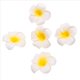 thumbnail image 3 of 800 Piezas de Espuma Frangipani Hawaiano Artificial Plumeria Flor Pétalos Cap Pelo Sombrero DIY Decoración de Boda 5Cm, 3 of 9