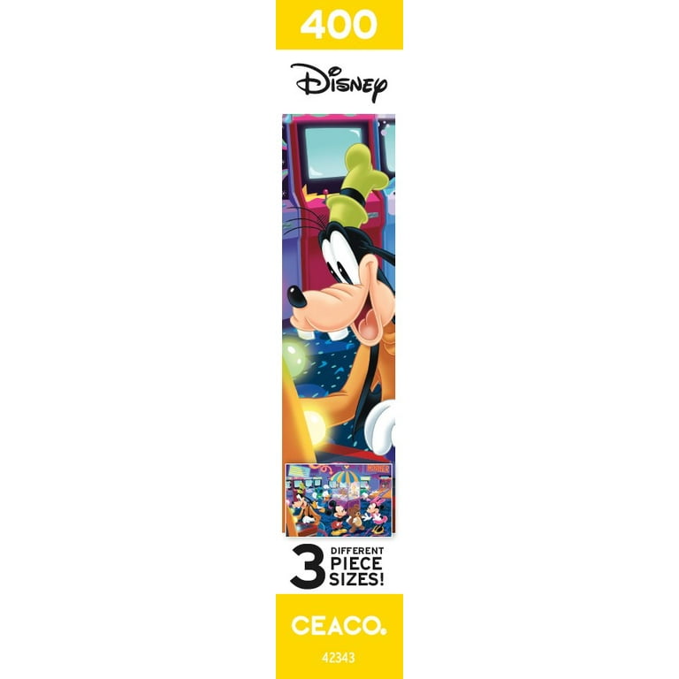 Ceaco 400-Piece Disney Together Time Arcade Interlocking Jigsaw