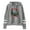 Gray, variant on Josiah Queen Mt. Zion Hoodie Long Sleeve Pullover Women Men Casual Hooded Sweatshirt