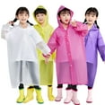thumbnail image 1 of YAOMOBB Imperméable de Cyclisme Translucide Poncho Adulte Manches Longues Simple Boutonnage Imperméable Extérieur, 1 of 7