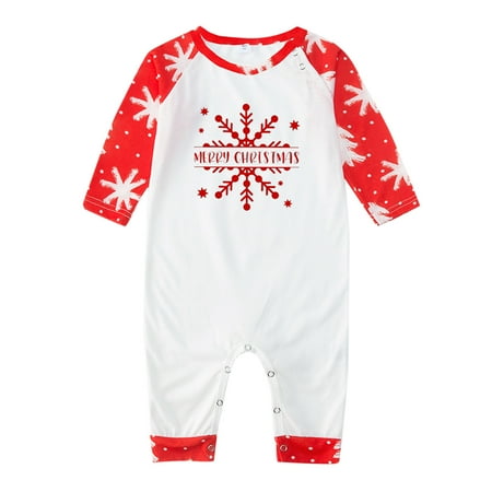 

NECHOLOGY Family Matching Pajamas Set in 3x to Ship in 1 Day Baby A Family That Prays Together Stays Together Pajamas Suit Red 12M