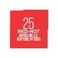 thumbnail image 3 of Maybelline New York Super Stay Vinyl Ink Longwear No-Budge Liquid Lipcolor, Highly Pigmented Color and Instant Shine, red-hot ,4.2 ml, 3 of 5