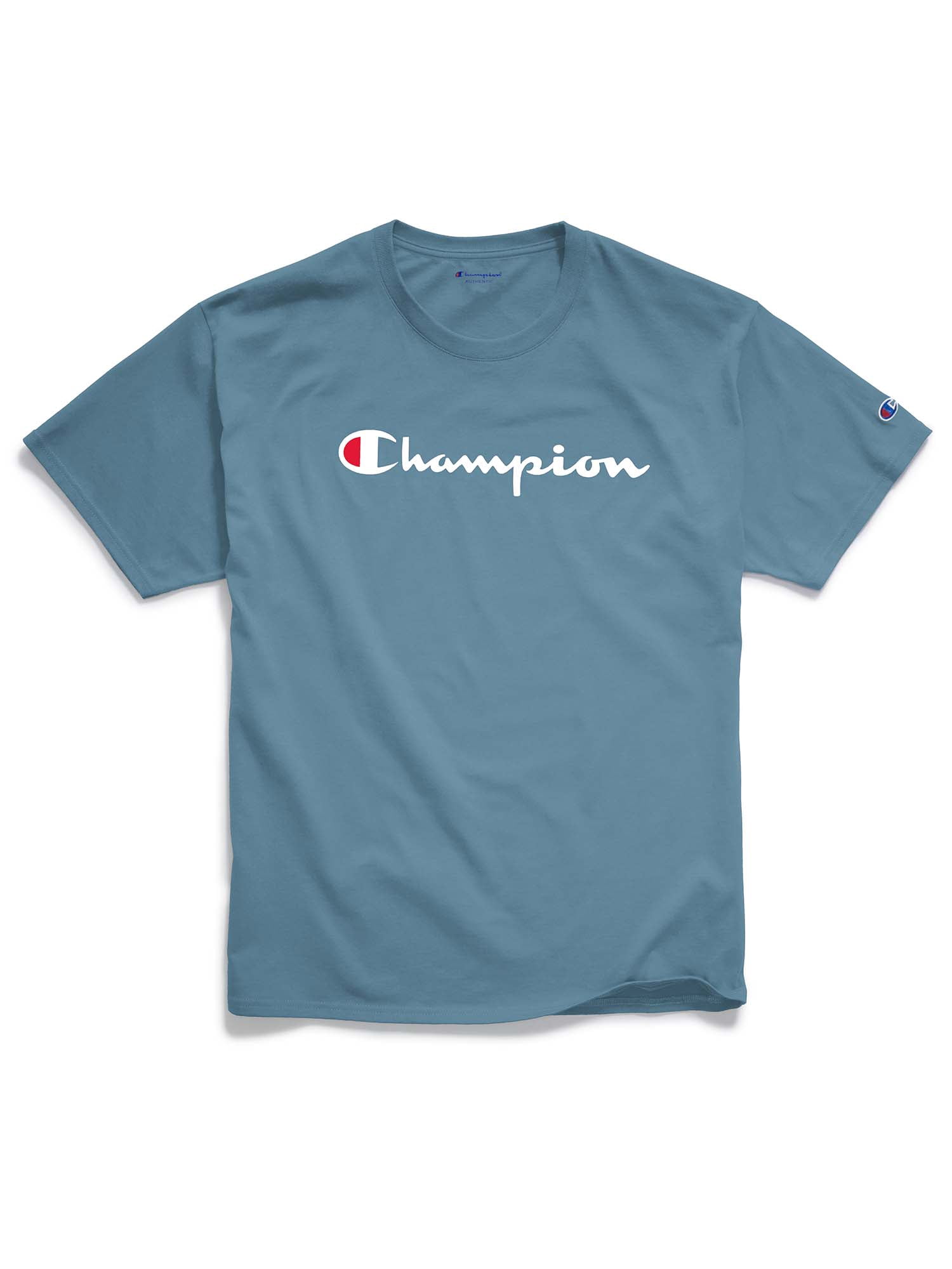 Champion Men's and Big Men's Script Logo Classic Jersey Graphic Tee Shirt, Sizes S-2XL