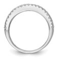thumbnail image 5 of Auriga Fine Jewelry 14K White Gold 1 carat Complete Diamond Band for Women Size-7, 5 of 6