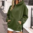 thumbnail image 7 of FchengtaiS Oversized Hoodies Sweatshirts for Womens Casual Loose Fleece Hooded Pullover Tops with Pockets and Side Split, 7 of 7